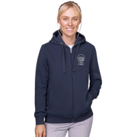 Damen Premium Hoodie Jacke mit Logo und Name
