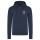 Herren Premium Hoodie Jacke mit Logo und Name Navy-L